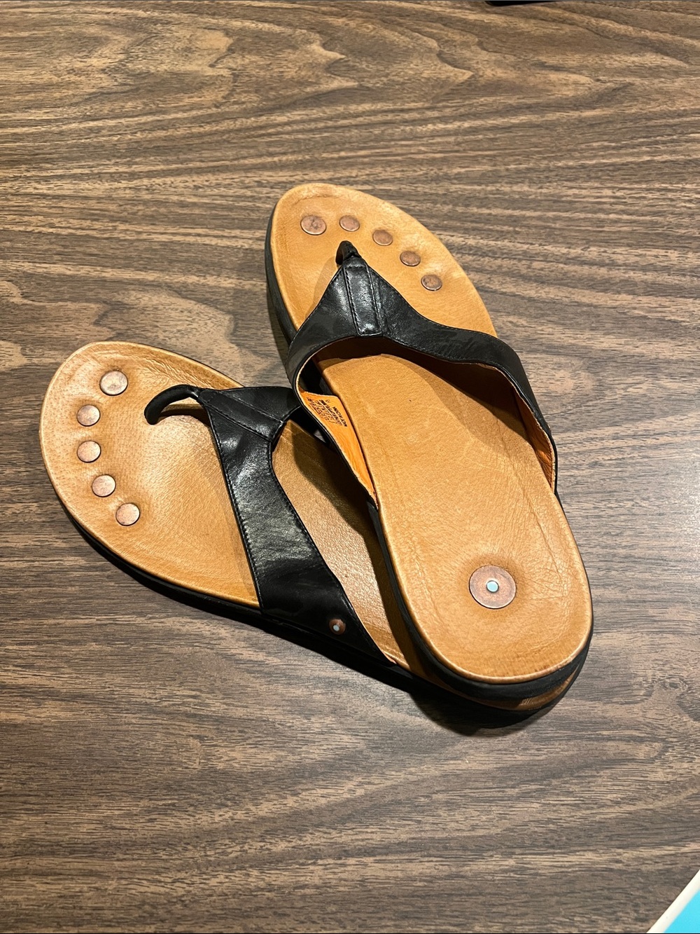JUIL Mens Appllo Slide Thong Sandals (Size US12)